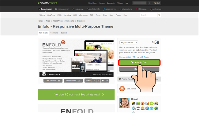 WordPress,onvatomarket,themeforest,ワードプレス,Themes(テーマ),テンプレート,購入方法,買い方