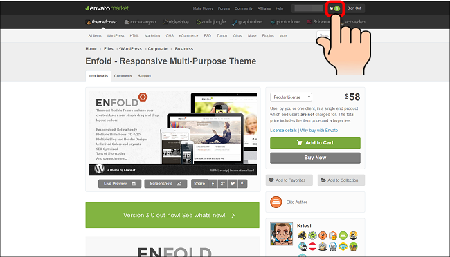 WordPress,onvatomarket,themeforest,ワードプレス,Themes(テーマ),テンプレート,購入方法,買い方