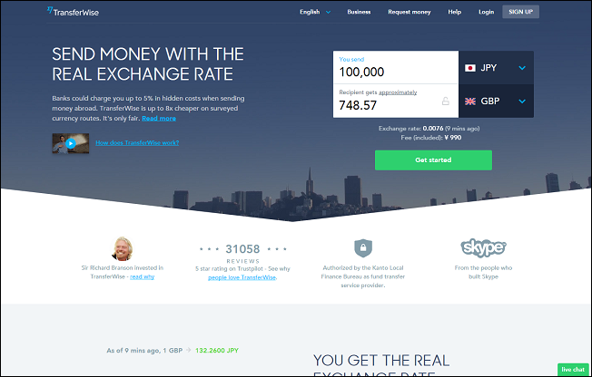 (650×)TransferWise①